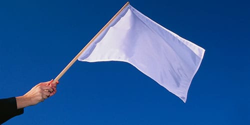 к чему снится белый флаг